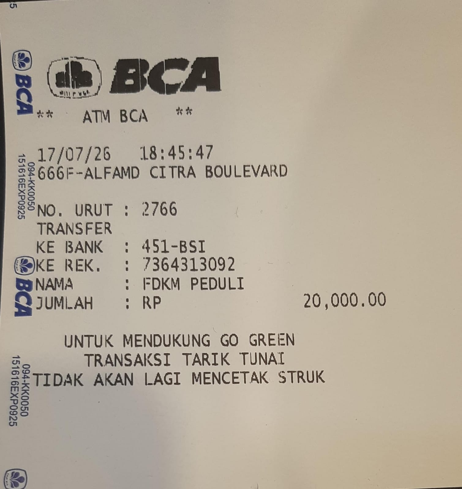 Bukti Pak Agus Wahyudi