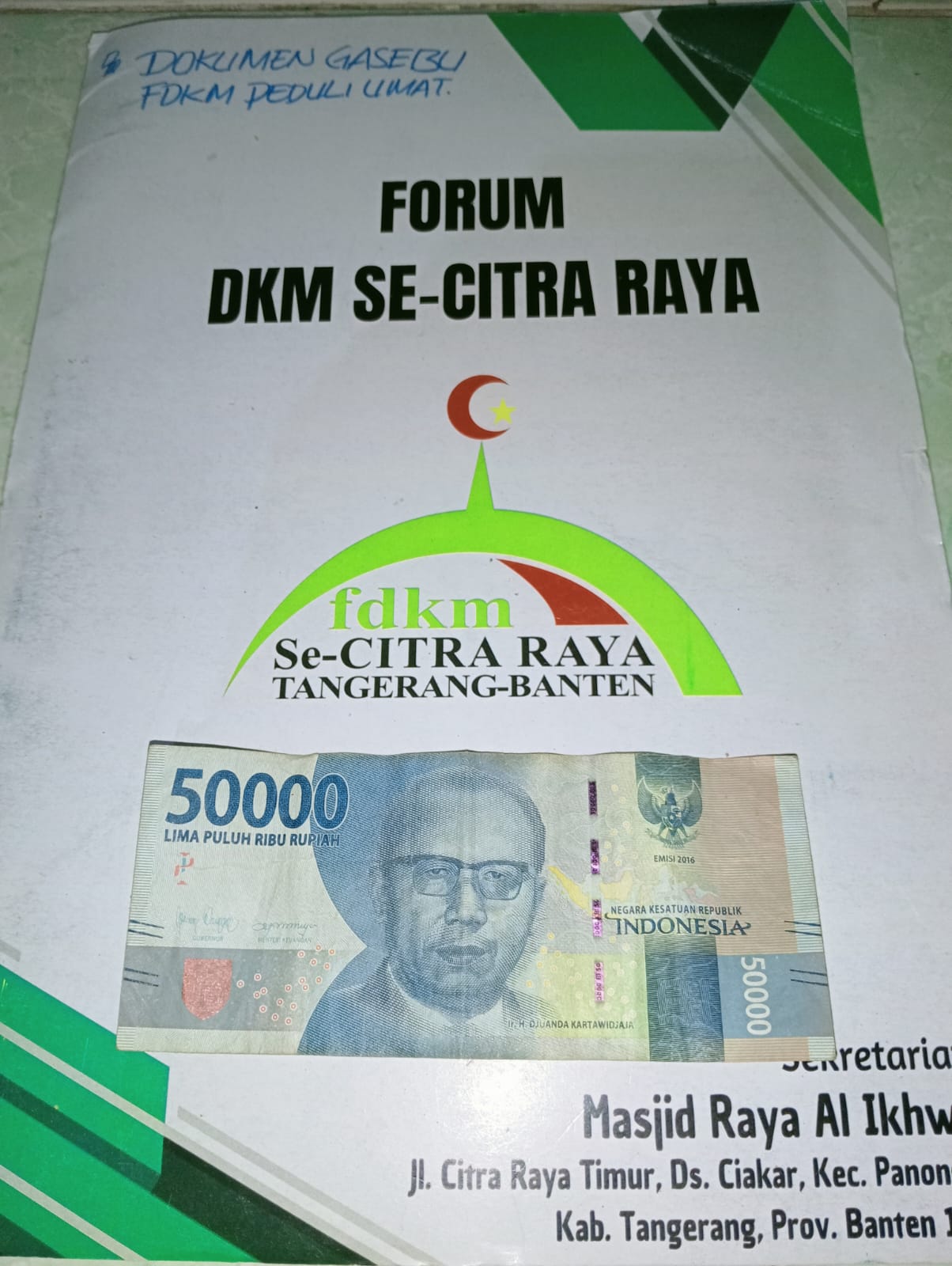 Bukti Om Lukman (Agen Sembako)