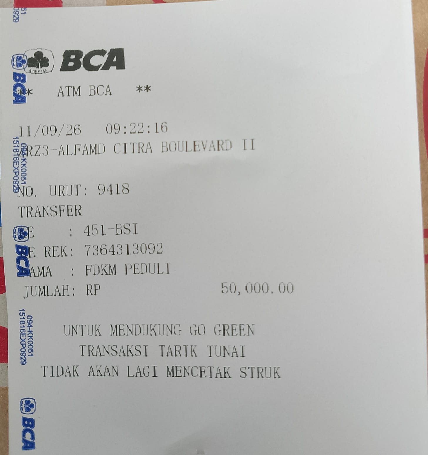 Bukti Pak Adang - Berkah Water
