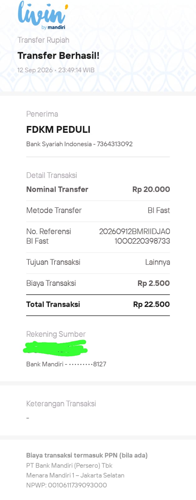 Bukti Hamba Allah
